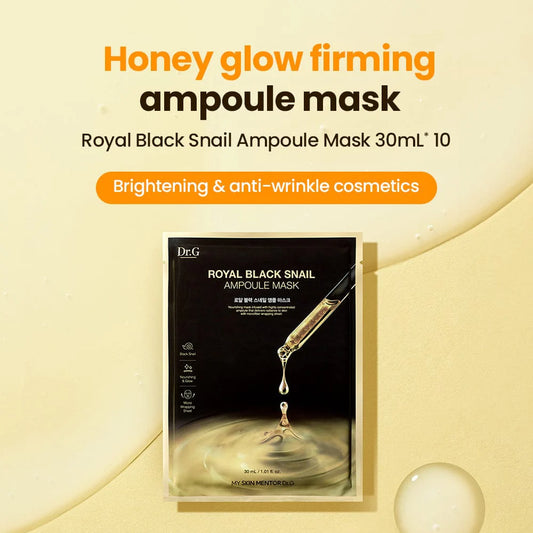 Dr.G Royal Black Snail Ampoule Mask Sheet