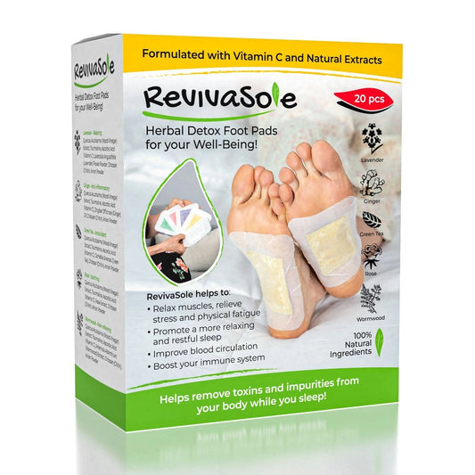 Revivasole Herbal Detox Foot Pads