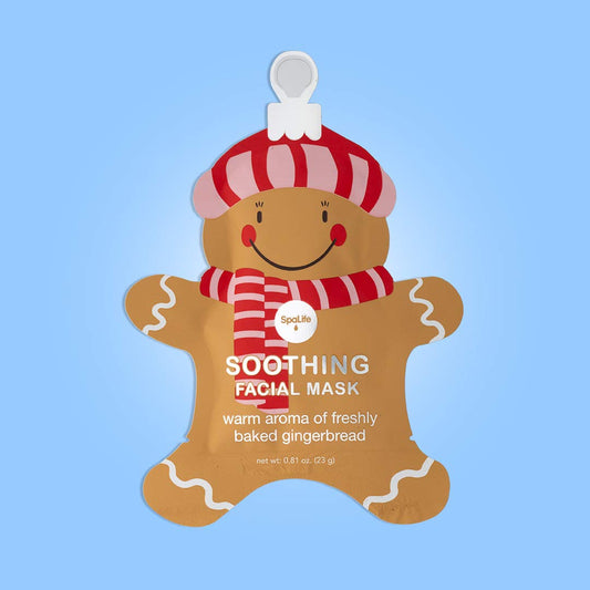 Soothing Sheet Mask Gingerbread Man - Spalife