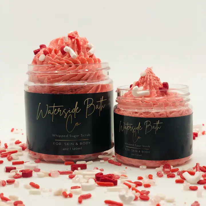 Whipped Sugar Scrub - Candy Cane 4oz